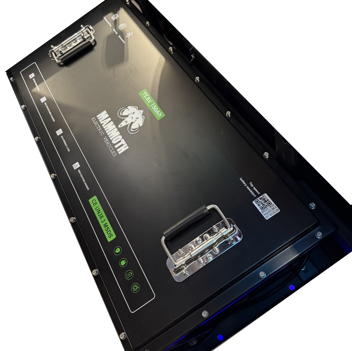 MammothEV 72V 150Ah commercial lithium battery pack engineering