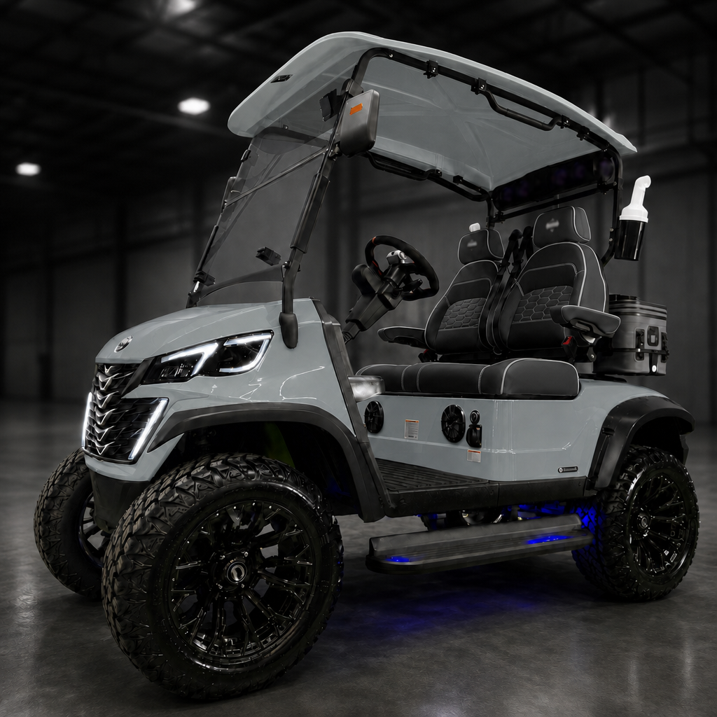 MammothEV XR2 2-Passenger Electric Golf Cart Banner