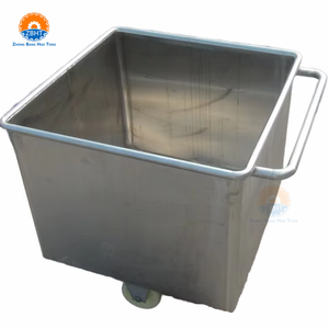 Collecting Trolley For Slaughter House