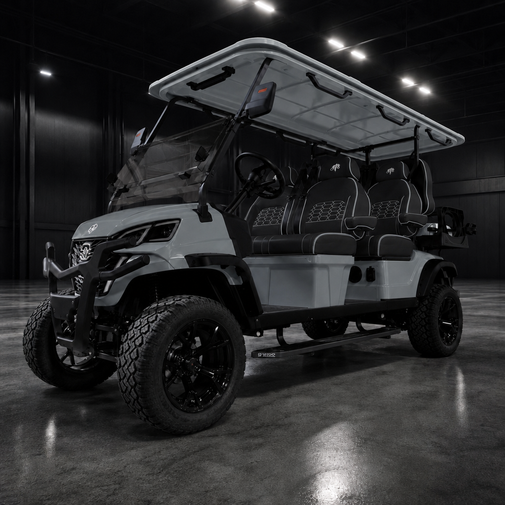 MammothEV XR6 6 Passenger Electric Golf Cart Banner