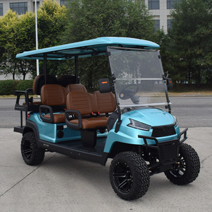 Luxury 6 Seater Off Road Electric Golf Carts Sightseeing Club Car