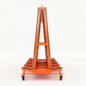 Stone Steel Transport Cart Frame for Glass Granite Marble Quartz