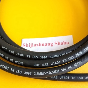 SAE J1401 1/8 Inch Hydraulic Rubber Brake Hose