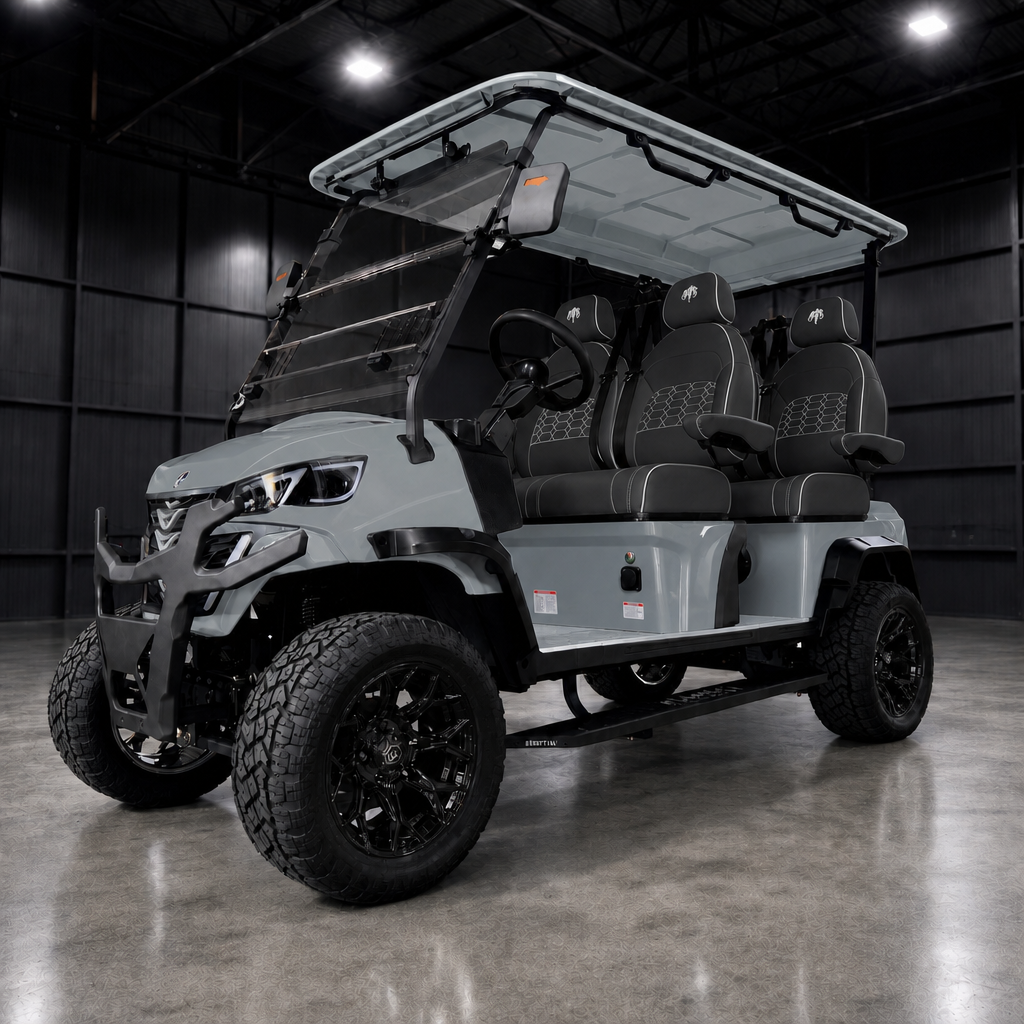 72V Lithium Golf Cart XR4F Forward Facing Executive Shuttle